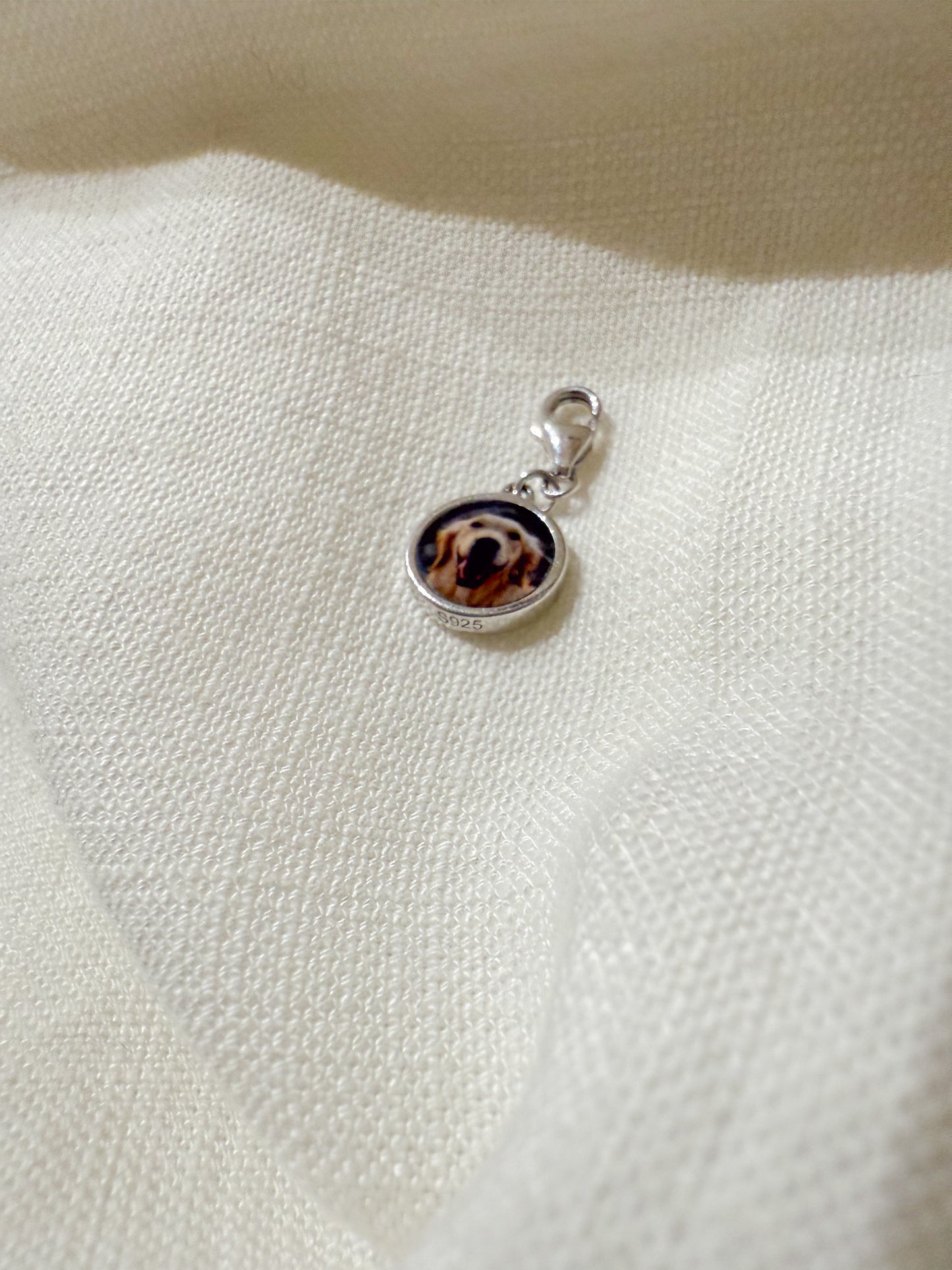 Custom Charm in Recycled Sterling Silver