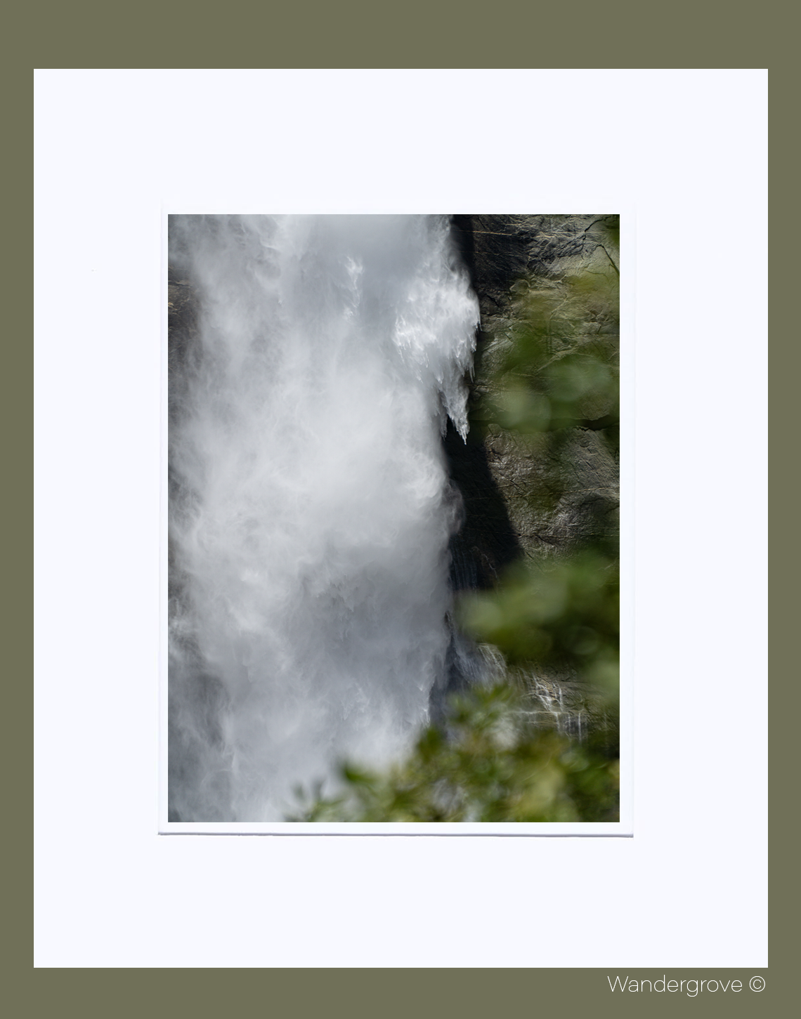 Yosemite Falls Mid-Fall