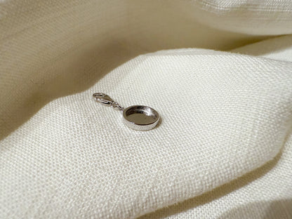 Custom Charm in Recycled Sterling Silver